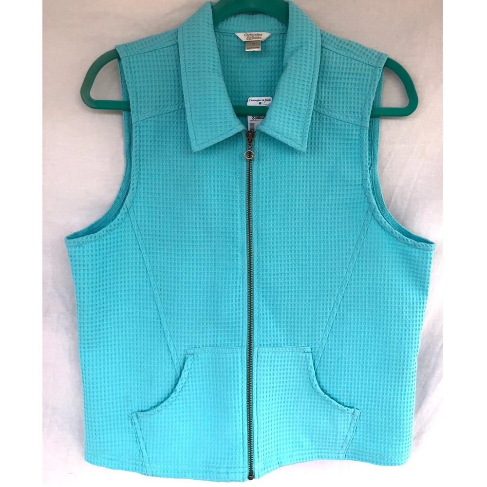 Christopher & Banks NWT Zip-Front Vest